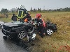 UPDATE - O persoană a murit şi alte trei au fost rănite în două accidente care au avut loc în această dimineaţă în Vrancea - FOTO
