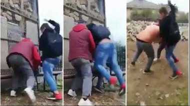 Suceava: Elev bătut de un coleg şi tatăl acestuia, chiar în curtea liceului; bărbatul a fost reţinut