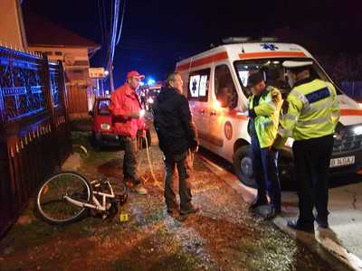 Sibiu: Bărbatul care a provocat accidentul în care o femeie şi copilul ei de 7 ani au murit a fost reţinut