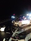 Accident grav pe DN2, în judeţul Ialomiţa - patru persoane au fost rănite, iar autovehiculele implicate au fost complet distruse - FOTO