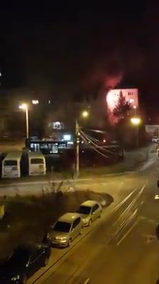 Video Incendiu Puternic Intr Un Apartament Din Cluj Napoca
