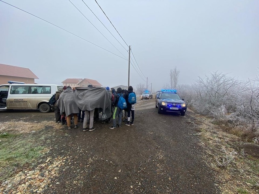 17 migranţi au fost depistaţi lângă Timişoara