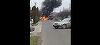 Maşină cuprinsă de flăcări, la Arad. Incendiul nu s-a soldat cu victime - VIDEO