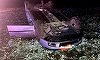 Ialomiţa: Un bărbat a murit şi alte patru persoane au fost rănite, după ce maşina în care se aflau s-a răsturnat pe un câmp - FOTO