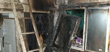 Ialomiţa - Două persoane rănite în urma exploziei provocate de scăpări de gaz - FOTO