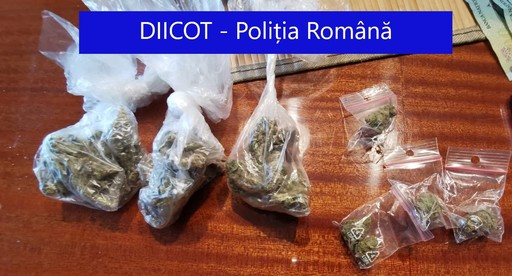 Buzău: 20 de persoane, cercetate după ce ar fi constituit o grupare care se ocupa cu traficul de droguri şi substanţe psihoactive - VIDEO