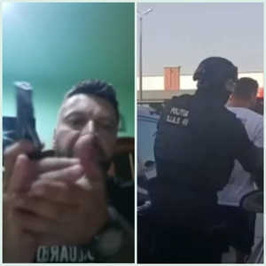 Bărbatul din Dâmboviţa care a transmis imagini pe Facebook când încarcă un pistol şi ameninţă poliţiştii, arestat preventiv / Bărbatul este sub control judiciar în alte două dosare, iar anchetatorii instrumentează infracţiunea de ultraj