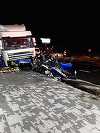 Trei persoane au murit într-un accident în care au fost implicate un TIR şi un autoturism, pe centura municipiului Focşani