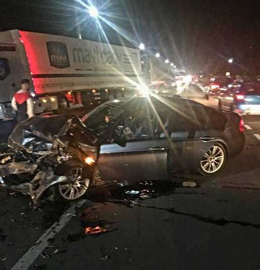 Accident în lanţ pe DN 2, în Ialomiţa/ Şapte persoane au fost rănite, între care doi copii