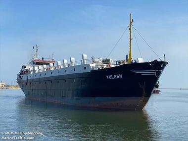 Incendiu la bordul unei nave în Portul Midia