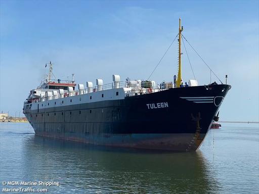 Incendiu la bordul unei nave în Portul Midia
