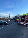 Prahova - Accident în care a fost implicat un camion încărcat cu aproximativ 200 de butelii - FOTO