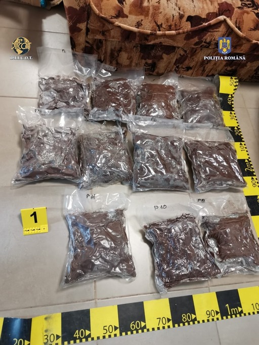 Timiş: Doi bărbaţi, prinşi în flagrant cu 20 de kilograme de cannabis adus din Spania prin firme de coletărie / Procurorii vor formula propuneri de arestare preventivă 