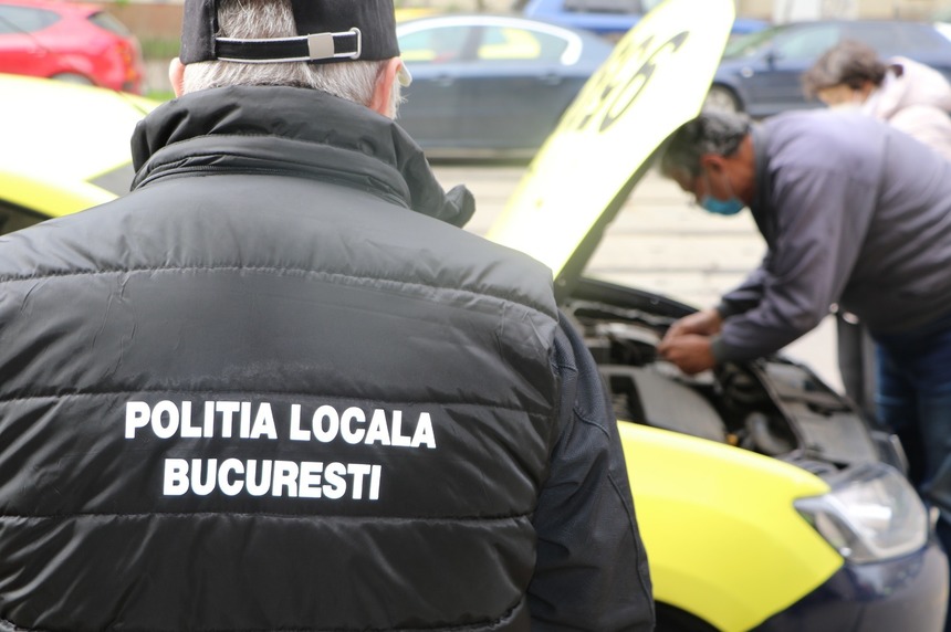 Amenzi de peste 225.000 de lei aplicate de Poliţia Locală a Municipiului Bucureşti, în primul trimestru al anului, pentru încălcarea Legii taximetriei