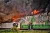 UPDATE - Timişoara: Incendiu puternic la fosta fabrică de ţigări a omului de afaceri Zaher Iskandarani, urmărit după ce a fost condamnat / Pericol din cauza unui compartiment cu azotat de amoniu lichid / Incendiul a fost localizat - FOTO / VIDEO