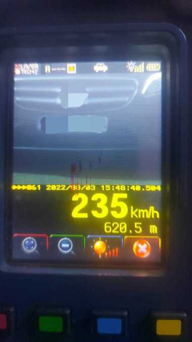 Maşina în care se afla Arhiepiscopul Tomisului, înregistrată de radar cu 235 km/h pe Autostrada Soarelui 