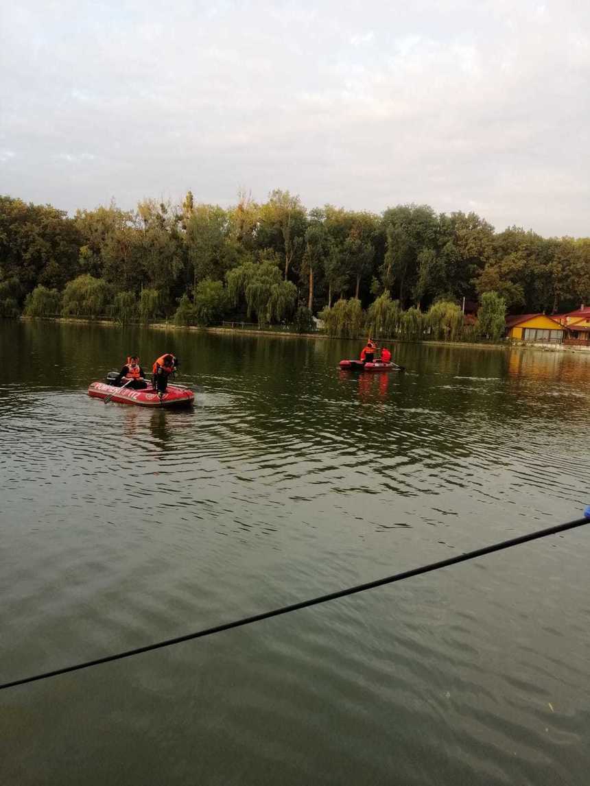 Iaşi: Bărbat înecat în Lacul Ciric / Au intervenit pompierii cu două bărci pneumatice