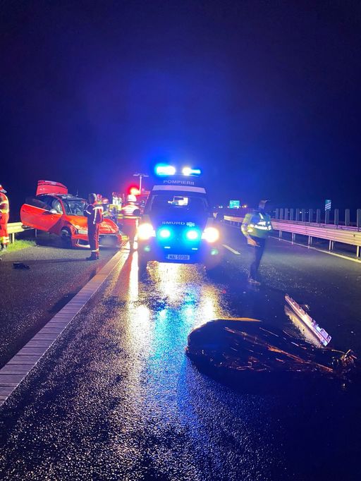 Un bărbat a murit într-un accident rutier pe autostrada A1, între Timişoara şi Arad