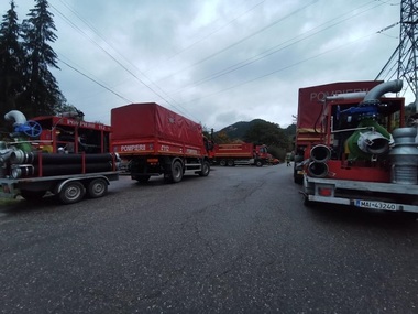 Alba: Încă un mesaj Ro-Alert, al cincilea, prin care localnicilor din Roşia Montană care au case în aval de barajul avariat Tău Mare li se cere „imperativ” să evacueze zona: Există pericolul ca barajul Tău Mare să cedeze
