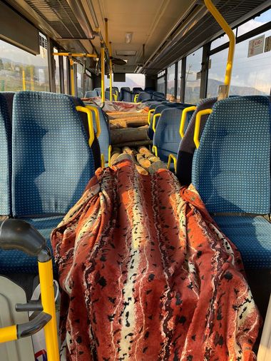 Descoperire inedită în trafic, în Maramureş: Lemn de foc fără documente de provenienţă, transportat cu autobuzul - FOTO