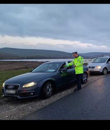 Cluj: Acţiune de tip „Blitz” în mediul rural a poliţiştilor de la rutieră