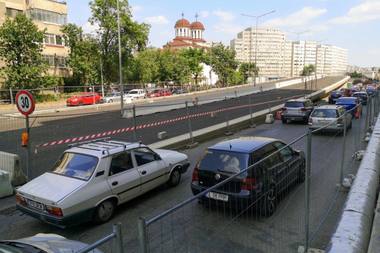 Restricţii de circulaţie în Capitală pentru continuarea lucrărilor la Pasajul Doamna Ghica  