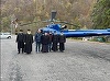 Gorj: Amendă de 4.000 de lei dată de poliţie, după ce un elicopter a aterizat în parcarea mănăstirii Lainici / Pasagerul, jurnalist la o publicaţie cu caracter religios, a postat imagini pe Facebook
