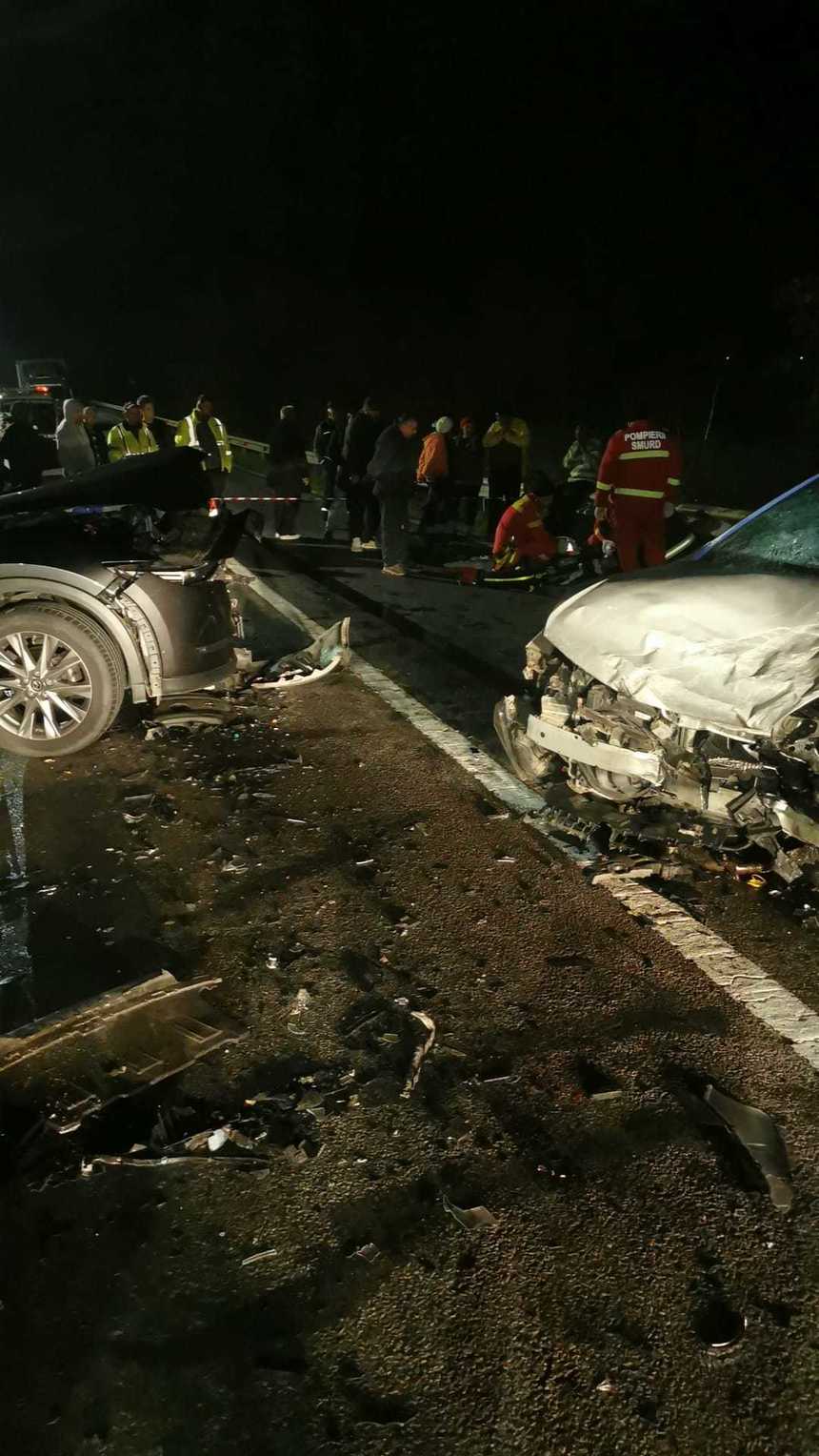Teleorman: Un mort şi doi răniţi într-un accident rutier produs pe drumul european 70. Un şofer băut a lovit un biciclist, după care maşina sa a ricoşat în alt autoturism