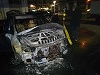 Brăila: Două autoturisme aparţinând unui bărbat, incendiate într-o parcare / Poliţia face o anchetă