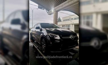 Autoturism căutat pentru confiscare de către autorităţile belgiene, găsit la vama Giurgiu