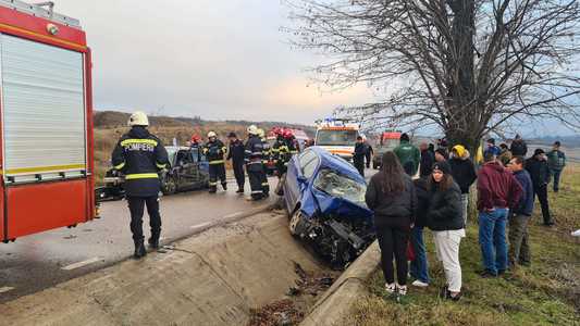 Accident cu cinci răniţi, în zona localităţii ieşene Tansa - FOTO