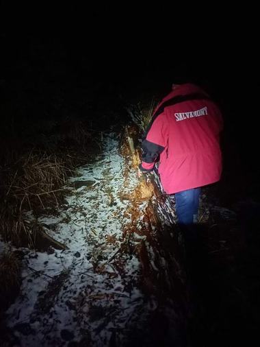 Salvamontiştii din Bran caută un turist care s-a rătăcit  