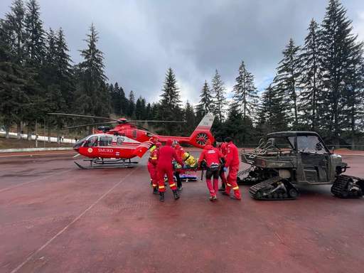 Braşov: Adolescentă rănită grav în urma unui accident în Masivul Postăvaru