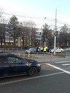 Patru persoane, între care doi copii, au fost rănite după ce un autoturism a derapat pe o stradă din Ploieşti - FOTO
