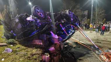 Tânăr de 21 de ani, mort în urma unui accident produs într-un sens giratoriu din Sebeş – FOTO, VIDEO
