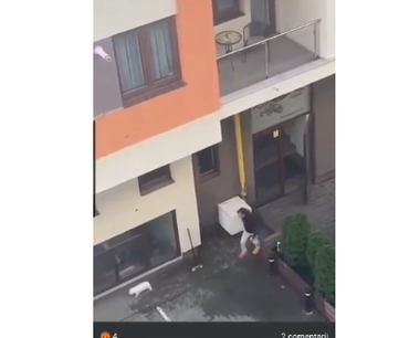 Ilfov: Bărbat cercetat pentru că şi-a bătut câinele care nu voia să intre în bloc: „Becky, iei bătaie, treci acasă!”. Imaginile, filmate şi postate online - VIDEO
