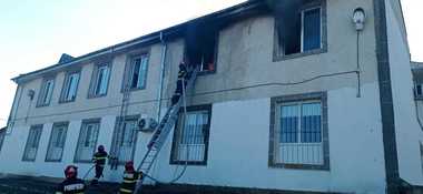 Incendiu în laboratorul de robotică al unui liceu din Bârlad