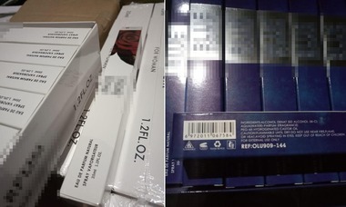 Peste 18.000 de fiole de parfum, în valoare de 2,4 milioane de euro, susceptibile a fi contrafăcute, găsite într-un container sosit în Portul Constanţa 