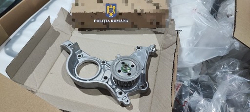 Constanţa: Peste 9.500 de piese auto, susceptibile a fi contrafăcute, în valoare de 2,5 milioane de lei, descoperite într-un container sosit din China