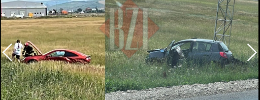 UPDATE - Iaşi - Accident pe DN 2 - Două femei au fost rănite, fiind transportate la spitale. Traficul este blocat