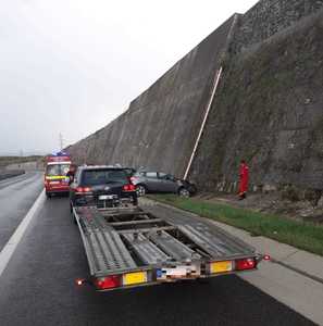 Cluj: Două accidente produse în mai puţin de o oră, duminică, pe autostrada A 3 Turda-Gilău - FOTO
