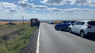 Tulcea: Cinci persoane au fost rănite într-un accident rutier 
