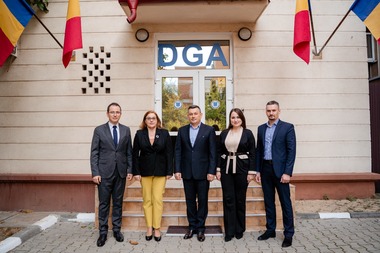 Delegaţie a Poliţiei de Frontieră din Ucraina, la sediul Direcţiei Generale Anticorupţie /  Se discută despre documentarea activităţilor infracţionale din sfera contrabandei şi a corupţiei