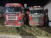 Suceava: Poliţia a confiscat două TIR-uri în valoare de 50.000 de euro, folosite la transporturi ilegale de materiale lemnos - FOTO
