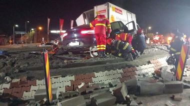 Iaşi - Cinci persoane rănite în urma unui accident produs la Târgu Frumos - FOTO