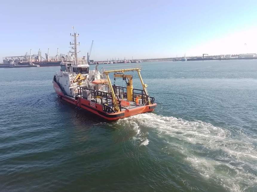 Autoritatea Navală Română a suspendat căutările marinarului georgian căzut în mare în urmă cu două zile, în apropiere de Olimp