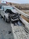 UPDATE - Constanţa - Accident în care au fost implicate un autoturism şi un microbuz cu 7 pasageri. Patru persoane au fost transportate la spital, altele fiind încă în evaluare - FOTO