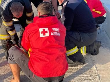 Constanţa: Bărbat care s-a aruncat în mare, recuperat de salvamari 