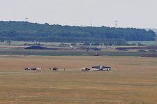 Buzău - Incident la aterizarea unei aeronave civile de mici dimensiuni - FOTO