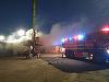 Garda de Mediu: În urma incendiului din Portul Constanţa au fost degajate în atmosferă emisii poluante/ Au ars şi 500 de kilograme de substanţe periculoase/ Societatea a fost amendată cu 15.000 de lei 